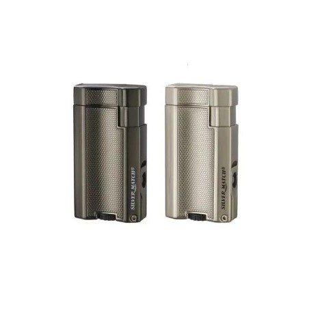 SILVER MATCH JET FLAME LONDON