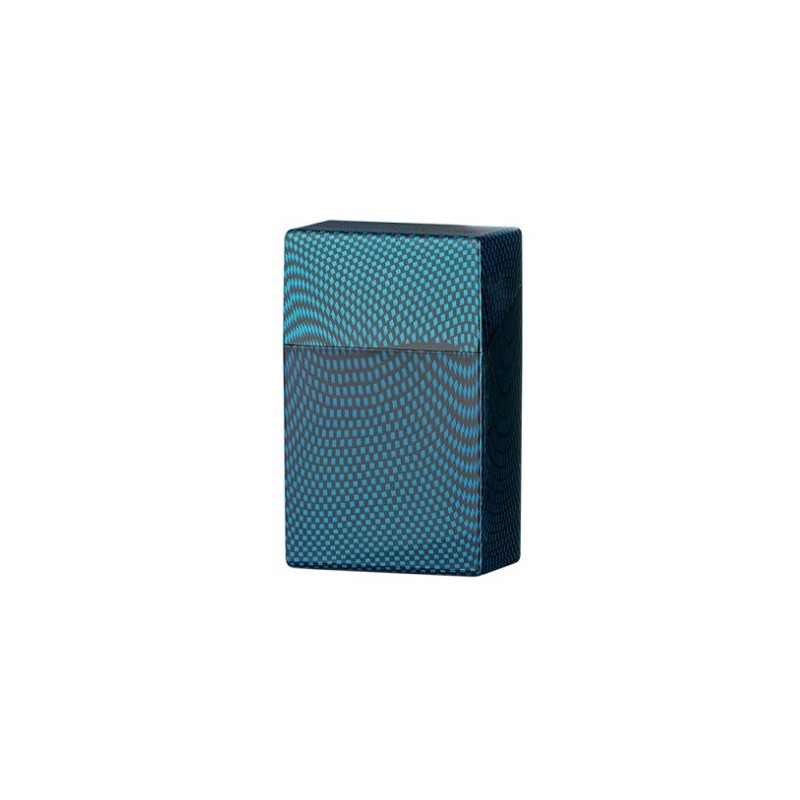 SIGARETTEN BOX CARBON FIBRE BLAUW TBV 20 SIGARETTEN SIGARETTEN BOX CARBON FIBRE BLAUW TBV 20 SIGARETTEN