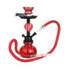 HOOKAH - WATERPIJP SET (1 SLANG) - ROOD 25CM HOOKAH - WATERPIJP SET (1 SLANG) - ROOD 25CM