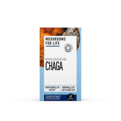 CHAGA PADDENSTOELEN CAPSULES BIO - 60 CAPS