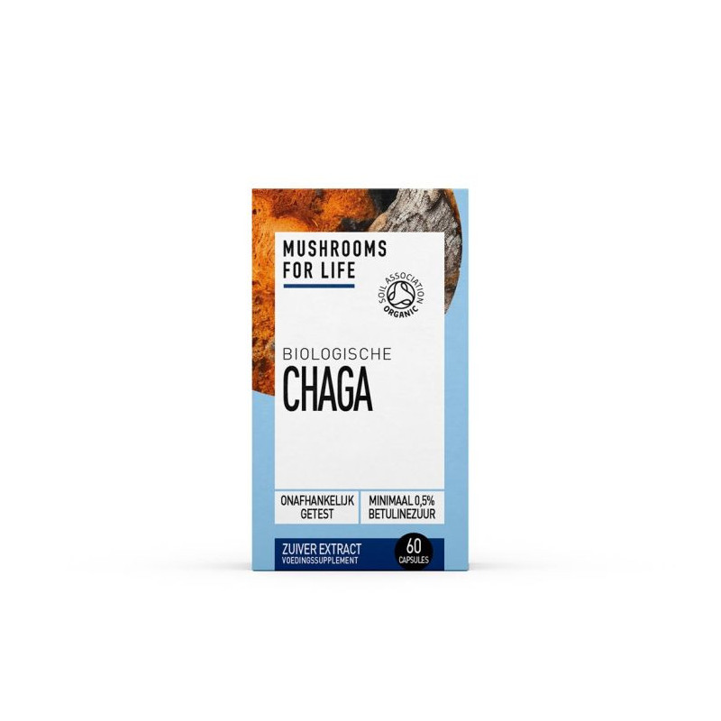 CHAGA PADDENSTOELEN CAPSULES BIO - 60 CAPS CHAGA PADDENSTOELEN CAPSULES BIO - 60 CAPS