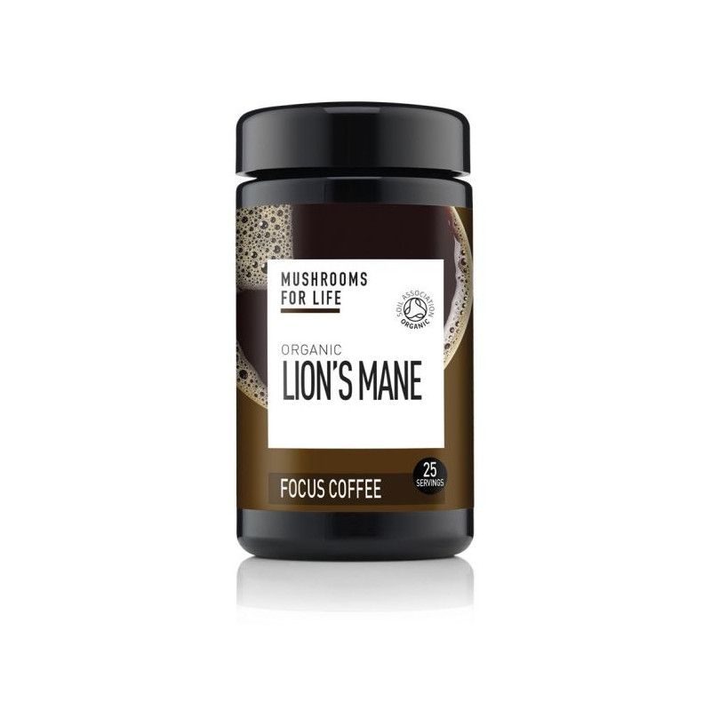 LION'S MANE FOCUS PADDENSTOELEN KOFFIE BIO - 75GR LION'S MANE FOCUS PADDENSTOELEN KOFFIE BIO - 75GR