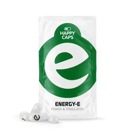 Energie-E van Happy Caps om de nacht door te halen