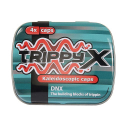 Trippy X van DNX is een Krachtige en betoverende partypil.