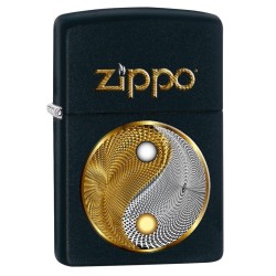 Zippo aansteker Abstract Yin Yang