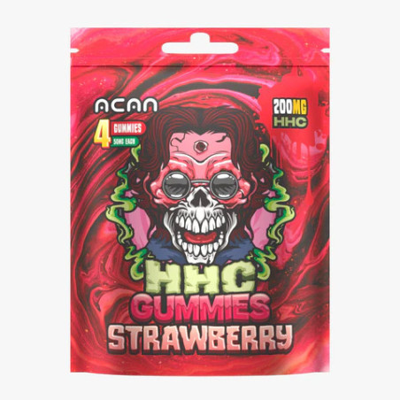Acan - HHC Gummies Strawberry 200mg - 4 Stuks