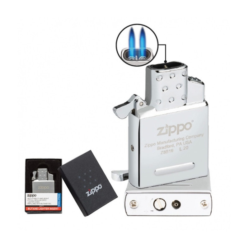 ZIPPO - INSERT BUTANE - DOUBLE BLUE FLAME