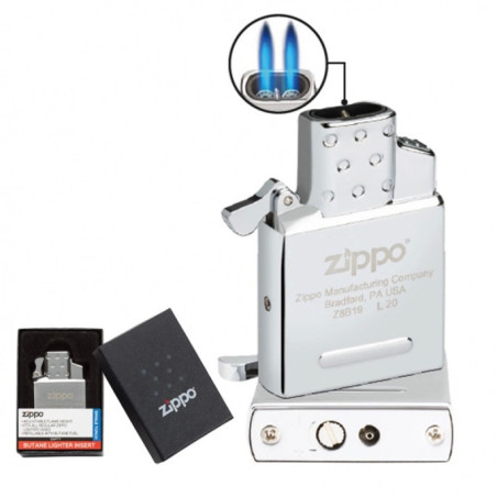 ZIPPO - INSERT BUTANE - DOUBLE BLUE FLAME