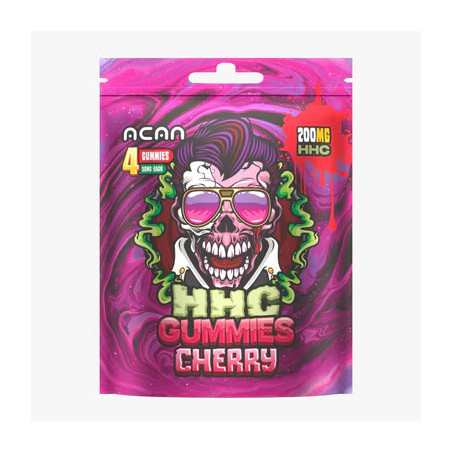 HHC Gummies Cherry 200mg - 4 Stuks