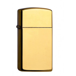 ZIPPO SLIM BRASS HIGH POLISHED
