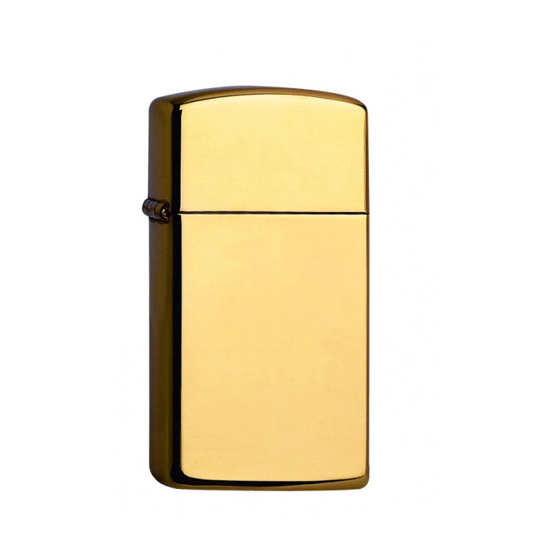 ZIPPO SLIM BRASS HIGH POLISHED
