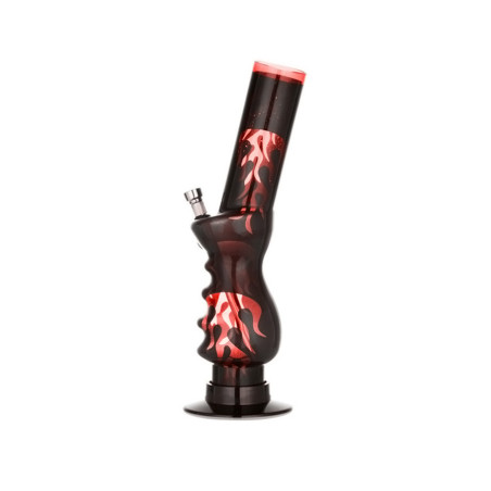 DREAMLINER ACRYL BONG RED FIRE 31CM