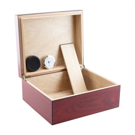 BOOKWILL HUMIDOR - 260X220X110MM - ROZENHOUT