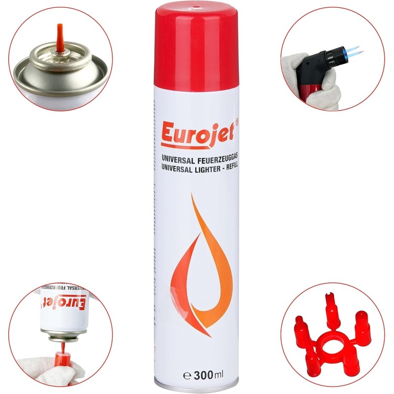 EUROJET 300ML GASBUS EUROJET 300ML GASBUS