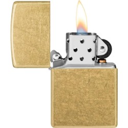 ZIPPO BRASS STREET DESIGN