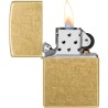 ZIPPO BRASS STREET DESIGN