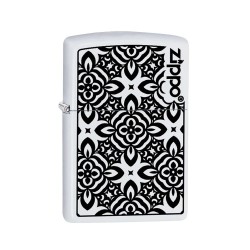 ZIPPO BLACK PATTERN DEISNG